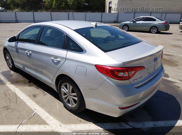 5NPE24AF4GH268329 2016 HYUNDAI SONATA Silver უკანა მარცხენა