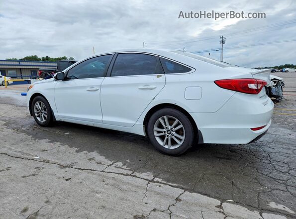 5NPE24AF4GH289665 2016 HYUNDAI SONATA White Tył lewy