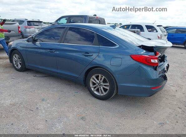 5NPE24AF4GH302950 2016 HYUNDAI SONATA Blue უკანა მარცხენა