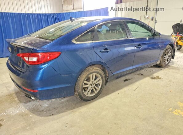 5NPE24AF4GH347550 2016 HYUNDAI SONATA Blue უკანა მარჯვენა