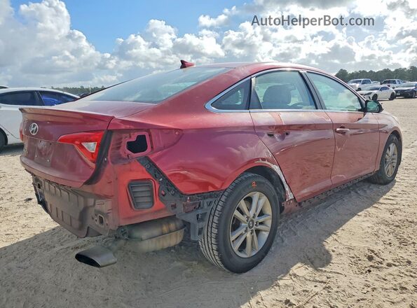 5NPE24AF4GH363831 2016 HYUNDAI SONATA Burgundy Հետևի աջ