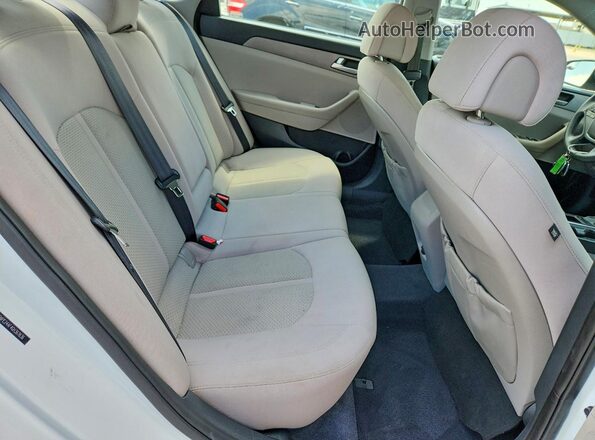 5NPE24AF4GH367636 2016 HYUNDAI SONATA Белый Вид задних сидений