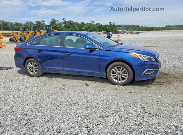 5NPE24AF4GH371203 2016 HYUNDAI SONATA Blue Առջևի աջ