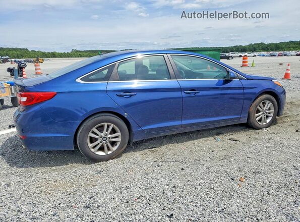 5NPE24AF4GH371203 2016 HYUNDAI SONATA Blue Հետևի աջ