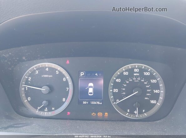 5NPE24AF4GH371959 2016 HYUNDAI SONATA Red Հետևի նստատեղերի տեսք
