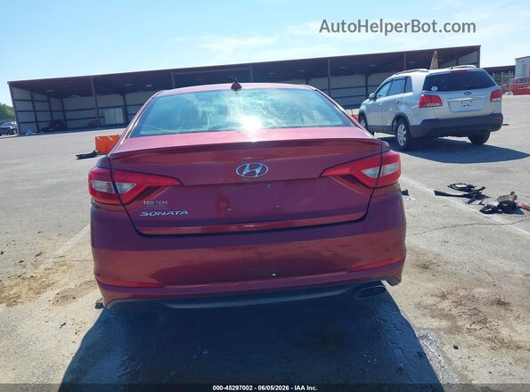 5NPE24AF4GH371959 2016 HYUNDAI SONATA Red 