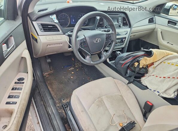 5NPE24AF4GH400313 2016 HYUNDAI SONATA Silver 