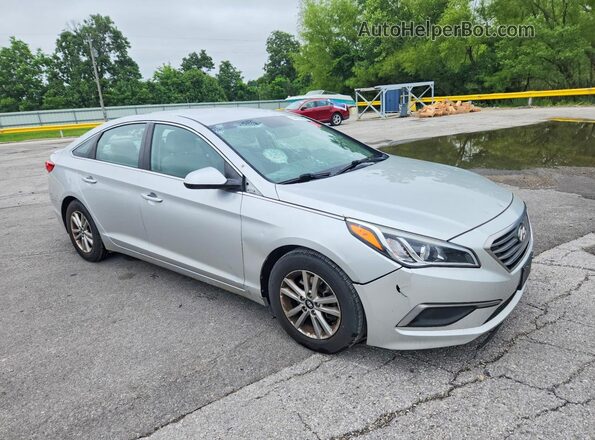 5NPE24AF4GH400313 2016 HYUNDAI SONATA Silver 