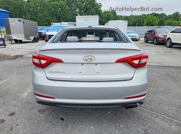 5NPE24AF4GH400313 2016 HYUNDAI SONATA Silver 
