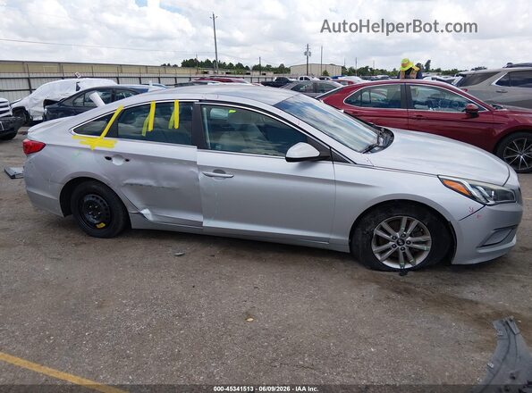 5NPE24AF4GH403857 2016 HYUNDAI SONATA Серебряный Панорамный вид салона 360°