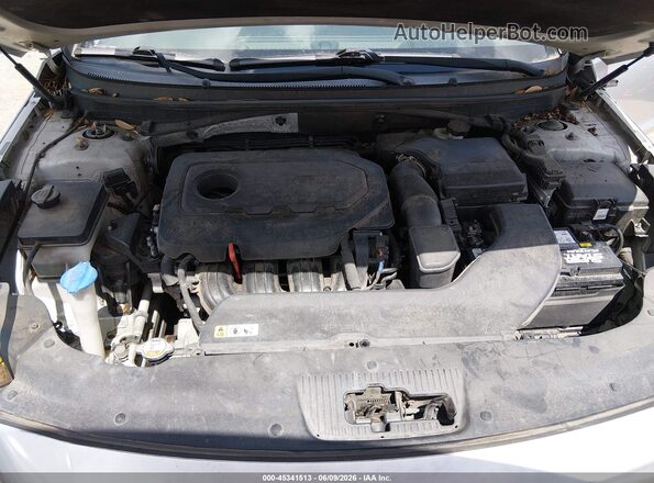 5NPE24AF4GH403857 2016 HYUNDAI SONATA Серебряный Вид сзади