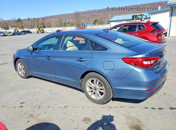 5NPE24AF4GH421050 2016 HYUNDAI SONATA Blue 