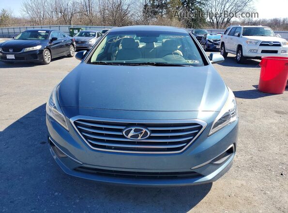 5NPE24AF4GH421050 2016 HYUNDAI SONATA Blue 