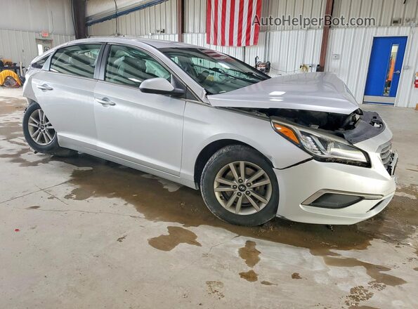 5NPE24AF4HH451280 2017 HYUNDAI SONATA Серебряный 