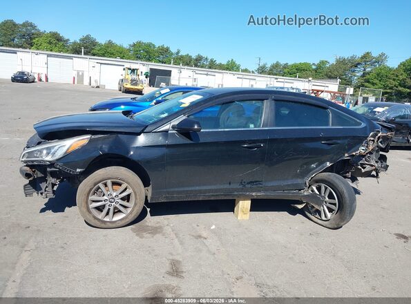 5NPE24AF4HH459685 2017 HYUNDAI SONATA Black Սալոնի 360 աստիճան տեսք