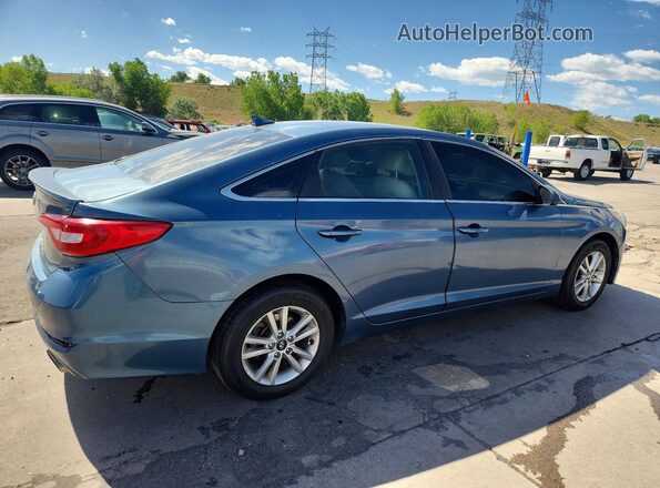 5NPE24AF4HH469861 2017 HYUNDAI SONATA Blue Հետևի աջ