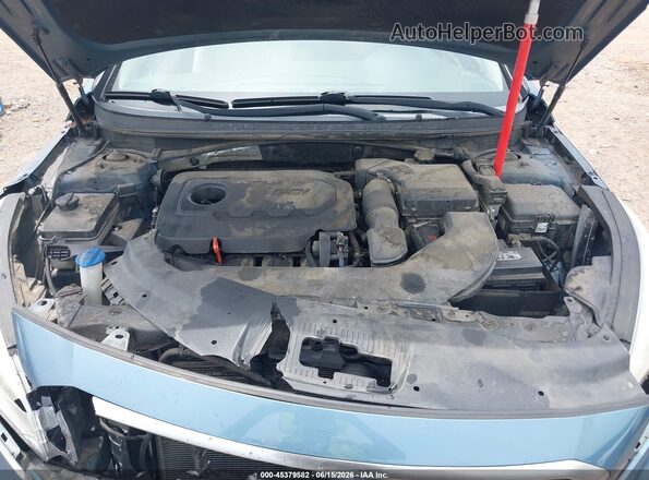 5NPE24AF4HH474784 2017 HYUNDAI SONATA Blue უკანა ხედი
