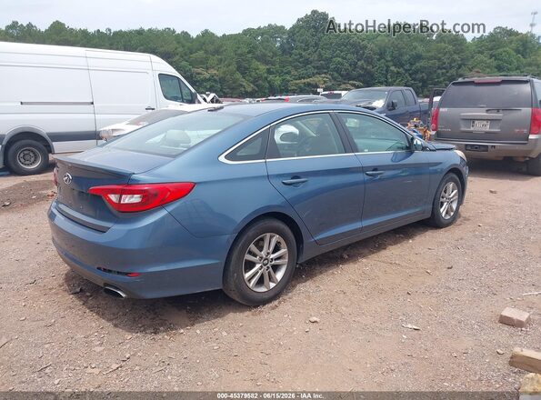 5NPE24AF4HH474784 2017 HYUNDAI SONATA Blue უკანა მარჯვენა