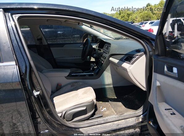 5NPE24AF4HH484540 2017 HYUNDAI SONATA Black 