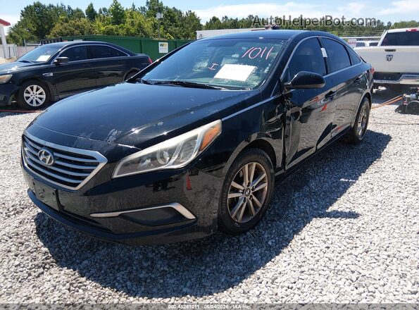 5NPE24AF4HH484540 2017 HYUNDAI SONATA Black 