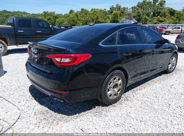 5NPE24AF4HH484540 2017 HYUNDAI SONATA Black 