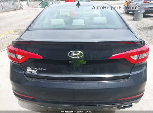5NPE24AF4HH489964 2017 HYUNDAI SONATA Black 