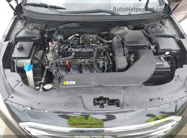 5NPE24AF4HH489964 2017 HYUNDAI SONATA Black Widok z tyłu