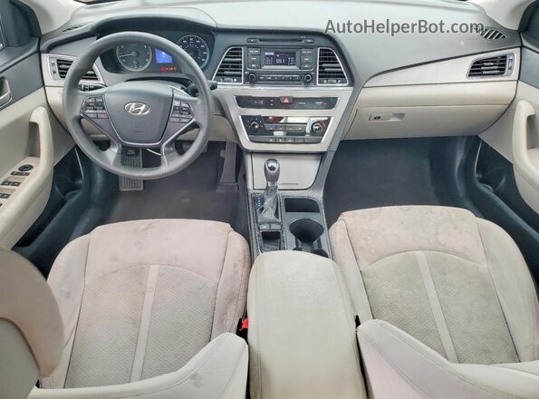 5NPE24AF4HH490970 2017 HYUNDAI SONATA Белый 