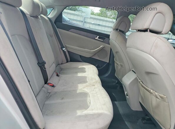 5NPE24AF4HH490970 2017 HYUNDAI SONATA Белый 