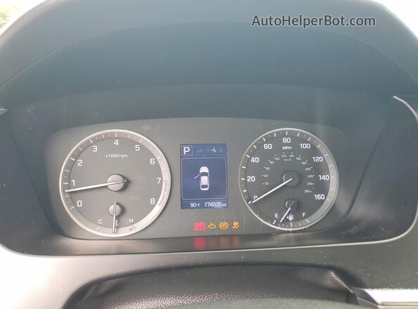 5NPE24AF4HH490970 2017 HYUNDAI SONATA Белый 