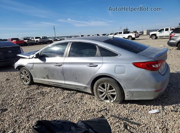 5NPE24AF4HH504981 2017 HYUNDAI SONATA Gray უკანა მარცხენა