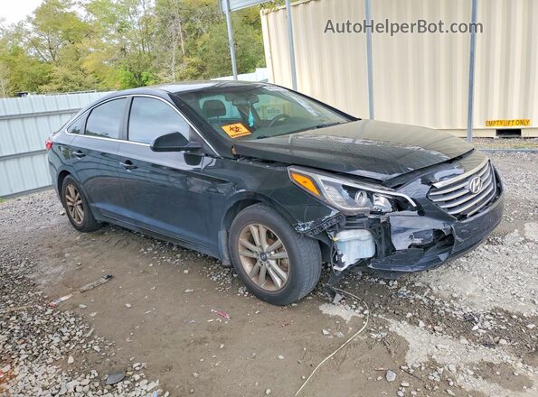 5NPE24AF4HH507847 2017 HYUNDAI SONATA Black 