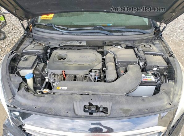 5NPE24AF4HH507847 2017 HYUNDAI SONATA Black 
