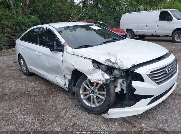 5NPE24AF4HH509064 2017 HYUNDAI SONATA White Vista frontal