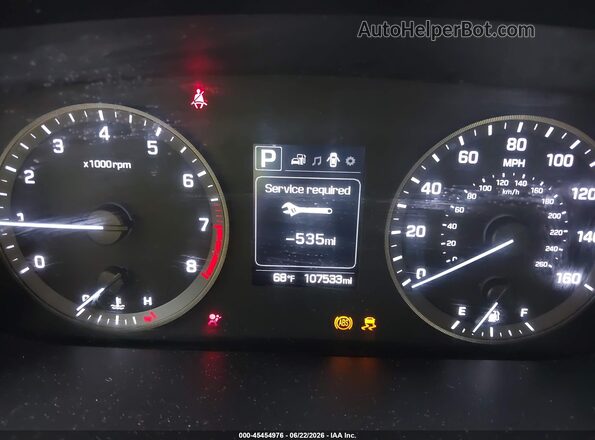 5NPE24AF4HH509064 2017 HYUNDAI SONATA White Vista de los asientos traseros