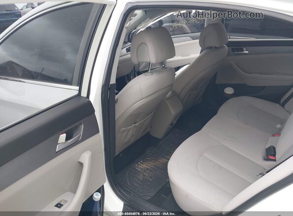 5NPE24AF4HH509064 2017 HYUNDAI SONATA White Vista de la etiqueta del VIN