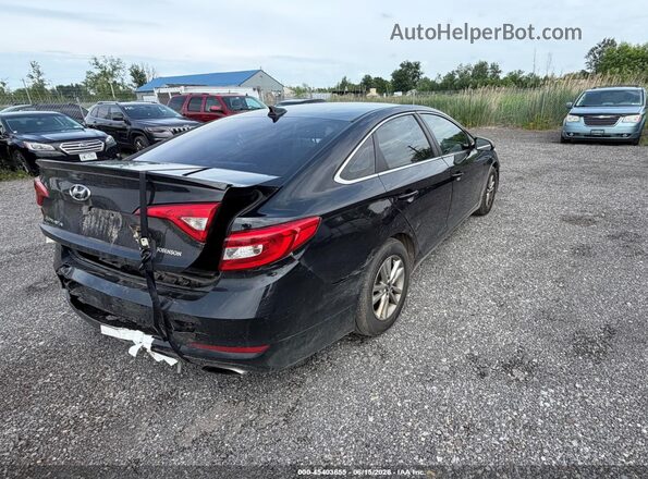 5NPE24AF4HH517469 2017 HYUNDAI SONATA Black 