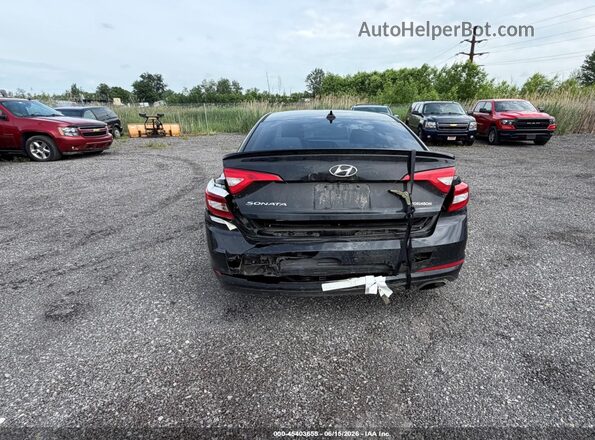 5NPE24AF4HH517469 2017 HYUNDAI SONATA Black 