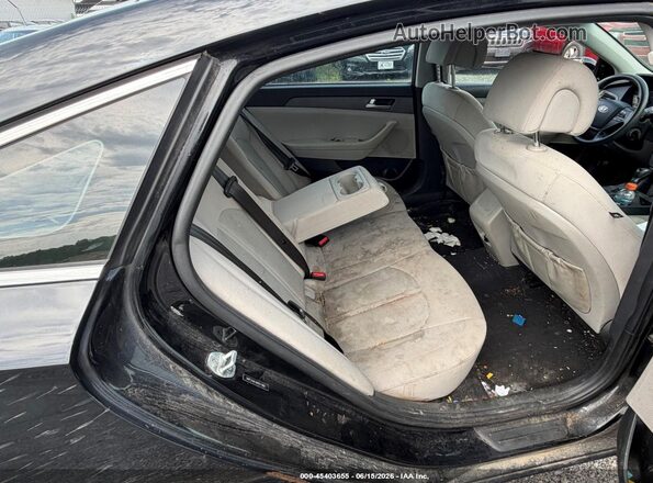 5NPE24AF4HH517469 2017 HYUNDAI SONATA Black 