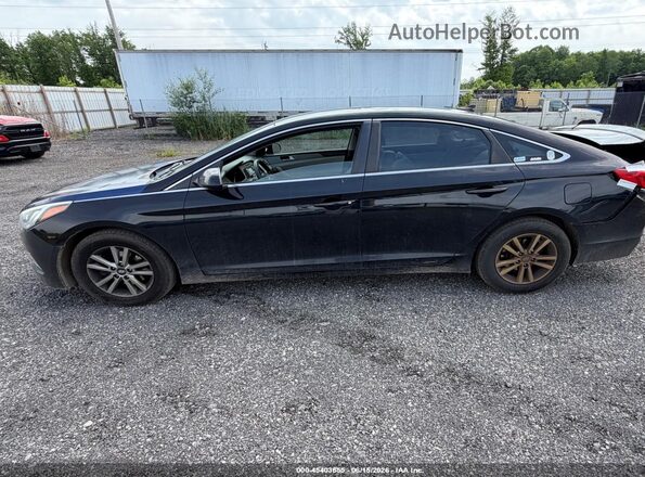 5NPE24AF4HH517469 2017 HYUNDAI SONATA Black 