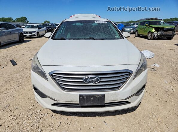 5NPE24AF4HH537446 2017 HYUNDAI SONATA White Вид спереду