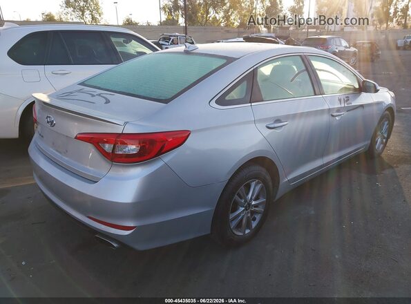 5NPE24AF4HH560113 2017 HYUNDAI SONATA Silver Rear right