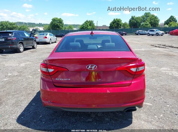 5NPE24AF4HH561858 2017 HYUNDAI SONATA Red 
