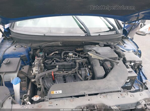 5NPE24AF4HH568972 2017 HYUNDAI SONATA Синий Вид сзади