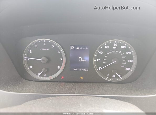 5NPE24AF4HH570320 2017 HYUNDAI SONATA Silver Vista de los asientos traseros