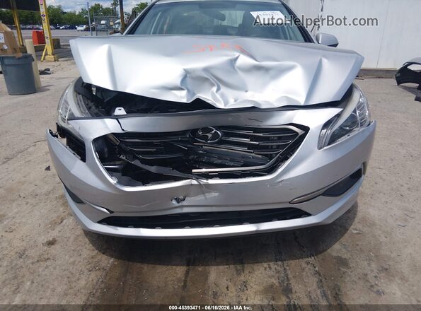 5NPE24AF4HH570320 2017 HYUNDAI SONATA Silver Vista frontal