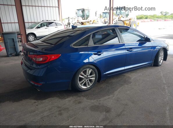 5NPE24AF4HH576179 2017 HYUNDAI SONATA Blue Հետևի աջ