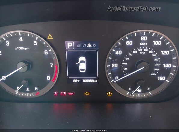 5NPE24AF4HH576179 2017 HYUNDAI SONATA Blue Հետևի նստատեղերի տեսք