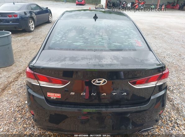 5NPE24AF4JH598107 2018 HYUNDAI SONATA Black 