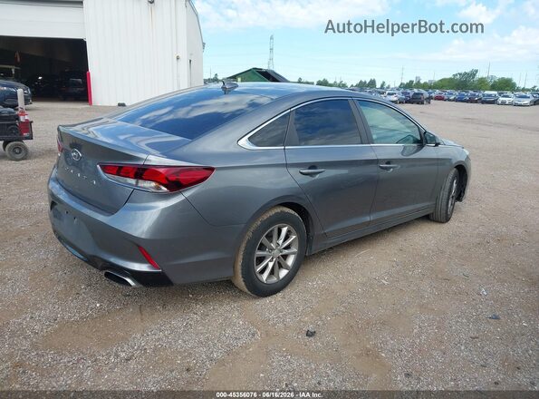 5NPE24AF4JH628819 2018 HYUNDAI SONATA Gray Tył prawy